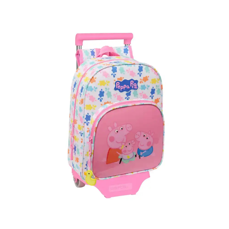 Mochila safta mod. 185 con carro 705 peppa pig baby 340x260x110 mm