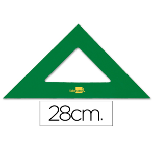 Escuadra liderpapel 28 cm...