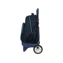 Mochila safta grande con ruedas compact extraible real madrid 2ª equipacion 25/26 450x330x220 mm