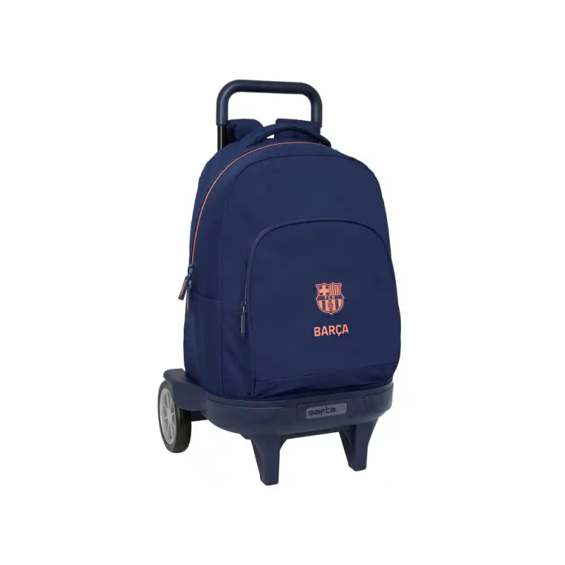 Mochila safta grande con ruedas compact extraible f.c. barcelona 2ª equipacion 25/26 450x330x220 mm