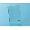 Cuaderno espiral liderpapel a4 smart tapa blanda 80h 75gr cuadro 4mm con margen color celeste