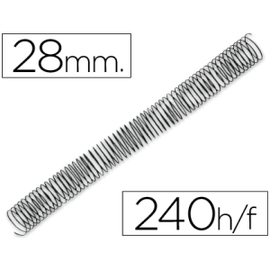 Espiral metalico q-connect...