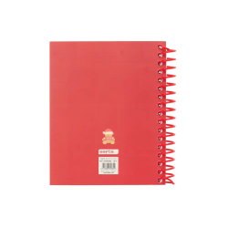 Cuaderno espiral safta a6 120h 60 gr microperforado cuadro 5 mm tapa forrada complementos safta