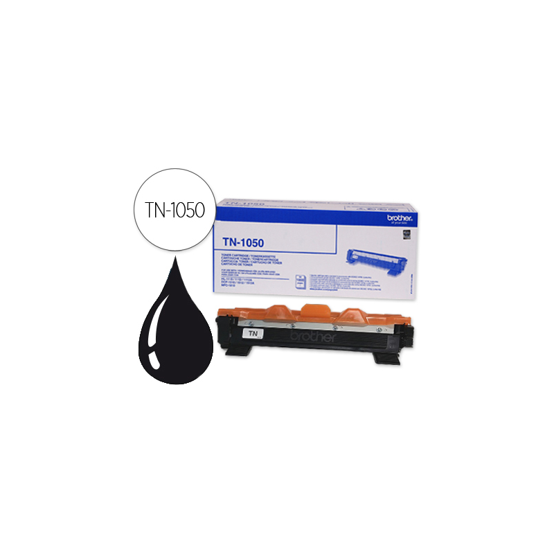 Toner brother tn-1050 hl1110 dcp1510 mfc1810 negro -1000 pag