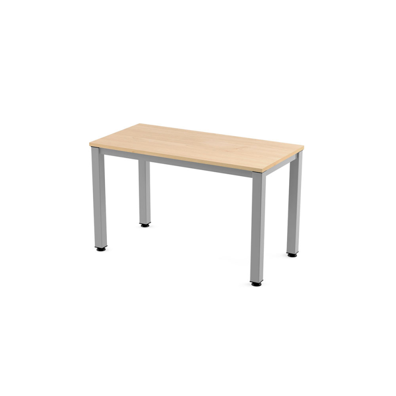 Mesa de oficina rocada executive 200ad01 gris y haya 120x60 cm