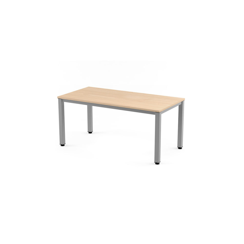 Mesa de oficina rocada executive 2001ad01 gris/haya 140x80 cm