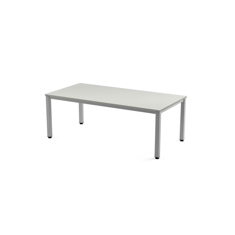 Mesa de oficina rocada executive 2005ad02 gris/gris 200x100 cm
