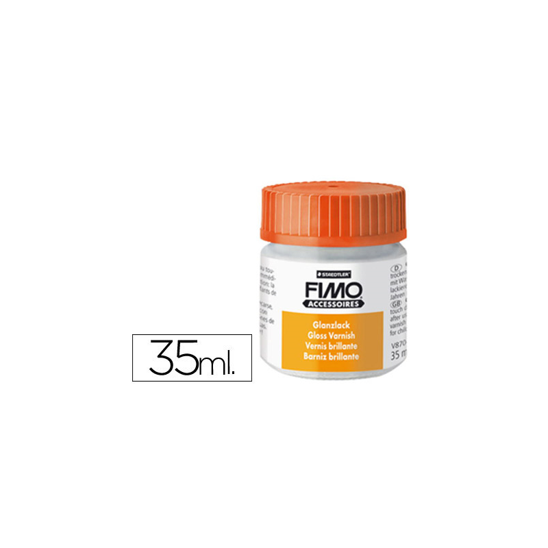 Barniz staedtler fimo acabado brillante base agua 35 ml