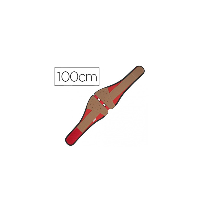 Cinturon faru antilumbago con cierre velcro talla 8 medida cintura 100 cm
