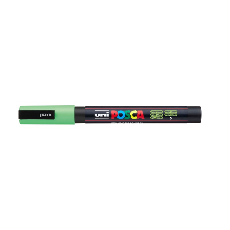 Rotulador uni posca 0,9 - 1,3 mm pc-3m verde claro