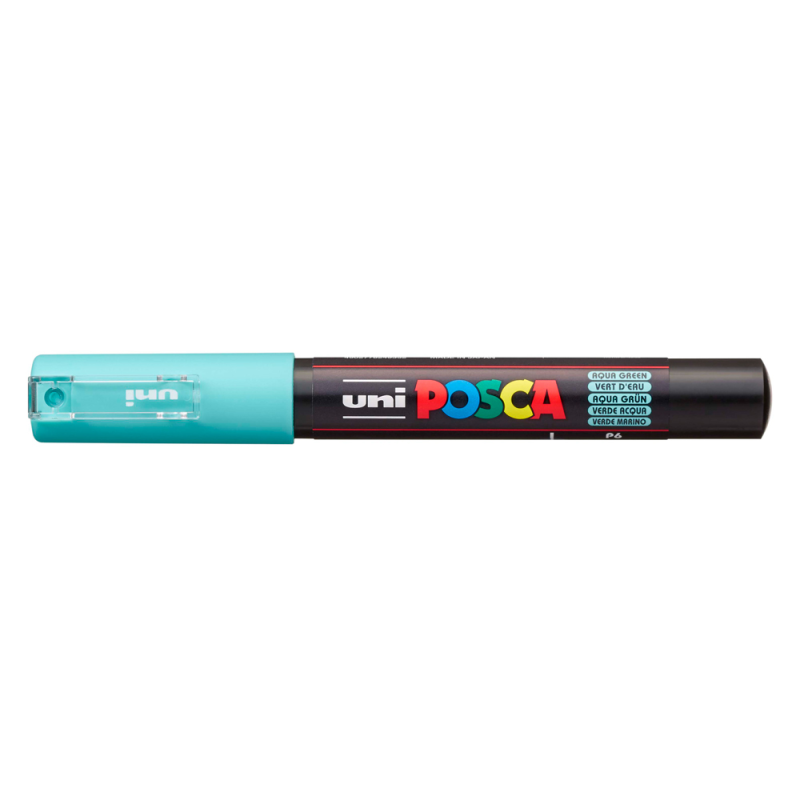 Rotulador uni posca pc-1m verde marino