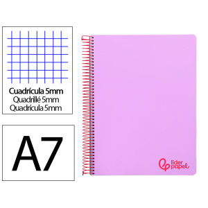 Cuaderno espiral liderpapel...
