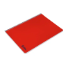 Cuaderno espiral liderpapel a4 smart tapa blanda 80h 75gr cuadro 4mm con margen color rojo