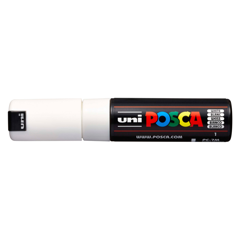 Rotulador uni posca pc-7m blanco