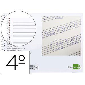 Bloc musica liderpapel...
