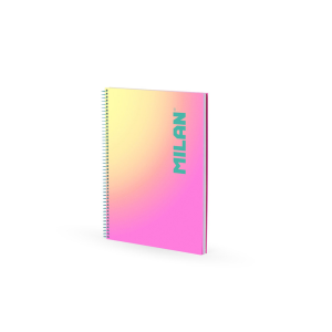 Cuaderno espiral milan...