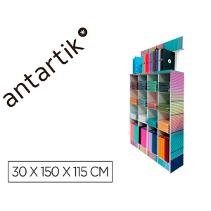 Expositor de suelo antartik...