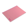 Cuaderno espiral liderpapel a4 smart tapa blanda 80h 75gr cuadro 4mm con margen color rosa