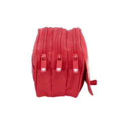 Bolso escolar portatodo safta triple big resistente al agua sevilla f.c. 100x215x80 mm