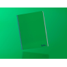 Cuaderno espiral liderpapel a4 smart tapa blanda 80h 75gr cuadro 4mm con margen color verde