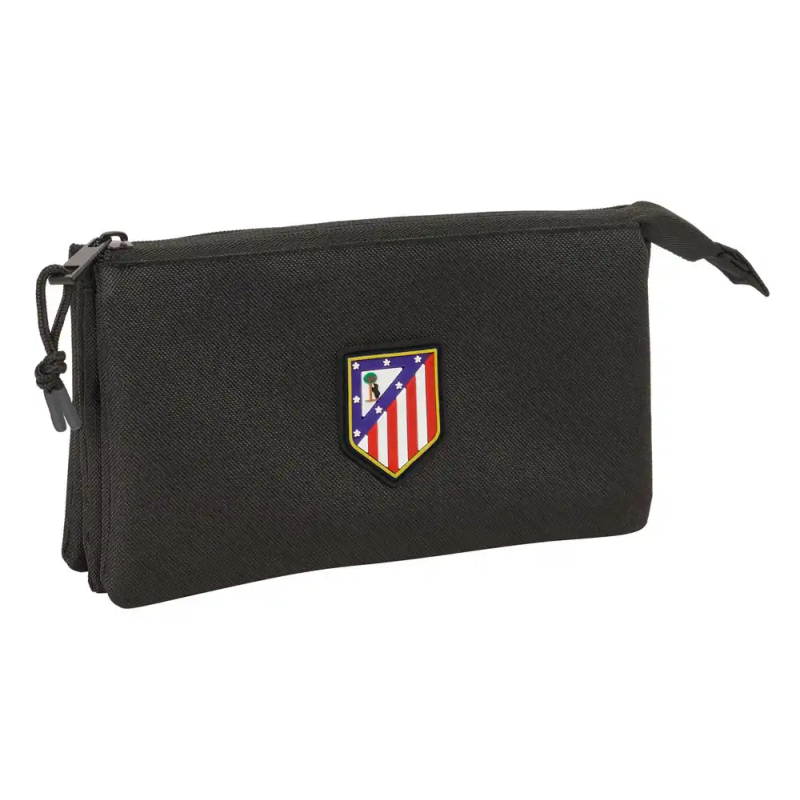 Bolso escolar portatodo safta triple atletico de madrid teen 120x220x30 mm