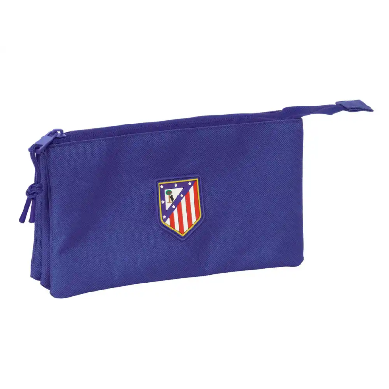 Bolso escolar portatodo safta triple atletico de madrid teen 120x220x30 mm