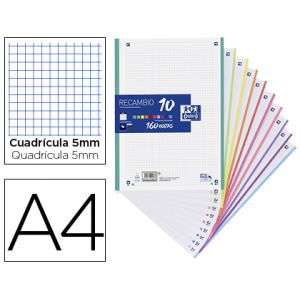 Recambio color oxford a4...