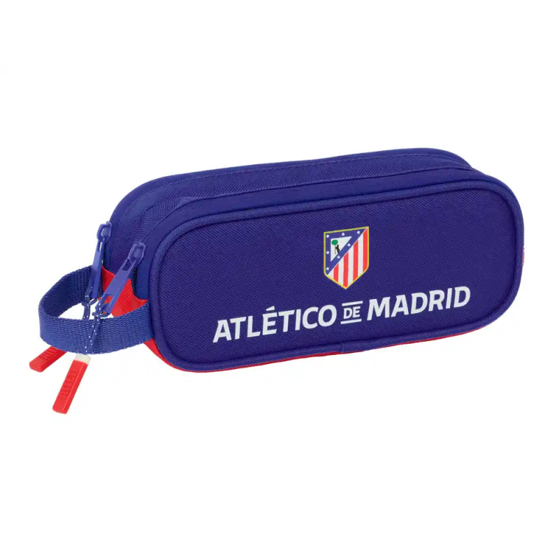 Bolso escolar portatodo safta doble atletico de madrid 80x210x60 mm