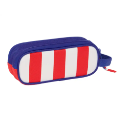 Bolso escolar portatodo safta doble atletico de madrid 80x210x60 mm