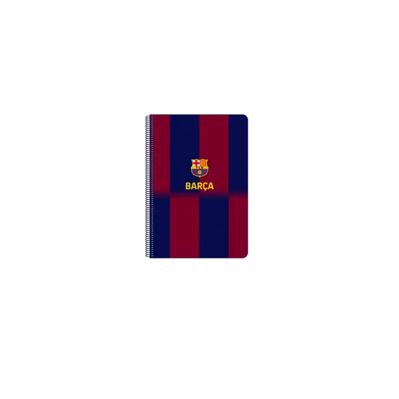 Cuaderno espiral safta folio 80h 60gr cuadro 4mm tapa extradura f.c. barcelona 1 equipacion 25/26