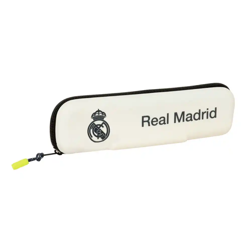 Bolso escolar portatodo safta estrecho silicona real madrid 1 equipacion 25/26 55x200x20 mm