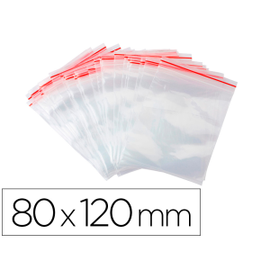 Bolsa plastico autocierre...