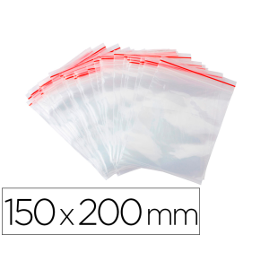 Bolsa plastico autocierre...