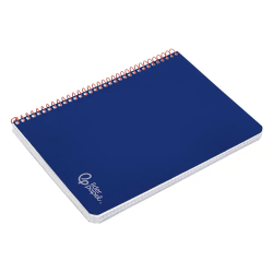 Cuaderno espiral liderpapel a4 witty tapa dura 80h 90gr cuadro 4mm con margen color azul oscuro