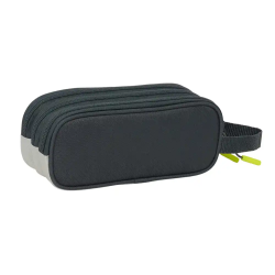 Bolso escolar portatodo safta triple real madrid 1 equipacion 25/26 85x210x70 mm