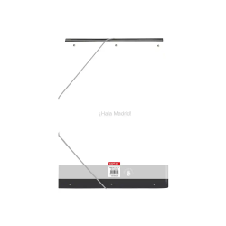 Carpeta safta gomas solapas folio carton real madrid 1 equipacion 25/26