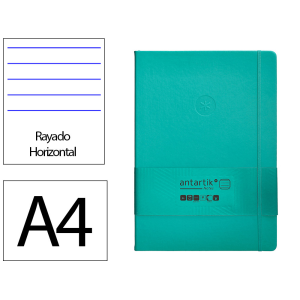 Cuaderno con gomilla...