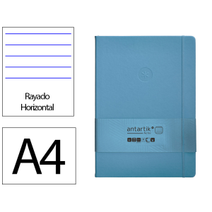 Cuaderno con gomilla...