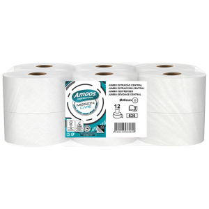 Papel higienico amoos jumbo...