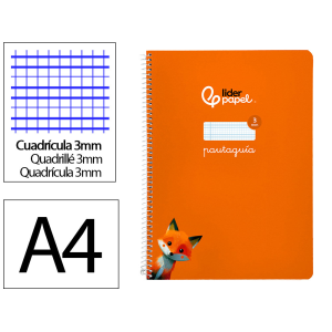 Cuaderno espiral liderpapel...
