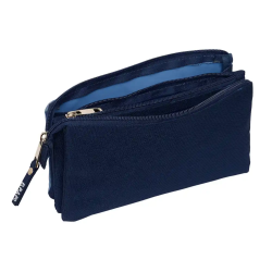 Bolso escolar portatodo safta triple el pulpo basics 120x220x30 mm