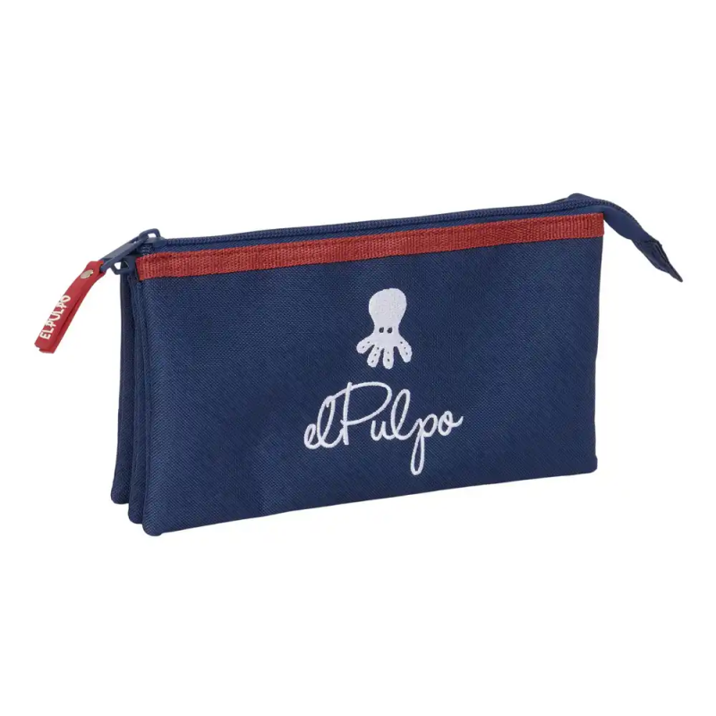 Bolso escolar portatodo safta triple el pulpo 120x220x30 mm