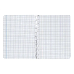 Cuaderno espiral liderpapel a4 witty tapa dura 80h 90gr cuadro 3mm con margen colores surtidos