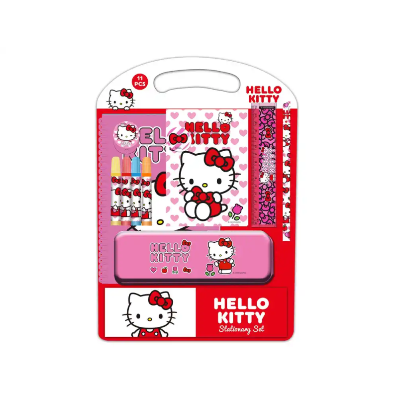 Set escritura safta hello kitty iconic 375x270x30 mm