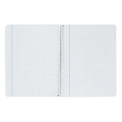 Cuaderno espiral liderpapel a4 witty tapa dura 80h 90gr cuadro 5mm con margen colores surtidos