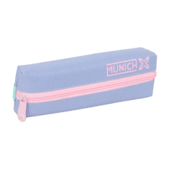 Bolso escolar portatodo safta rectangular con goma elastica 22cm munich mellow 40x220x70 mm