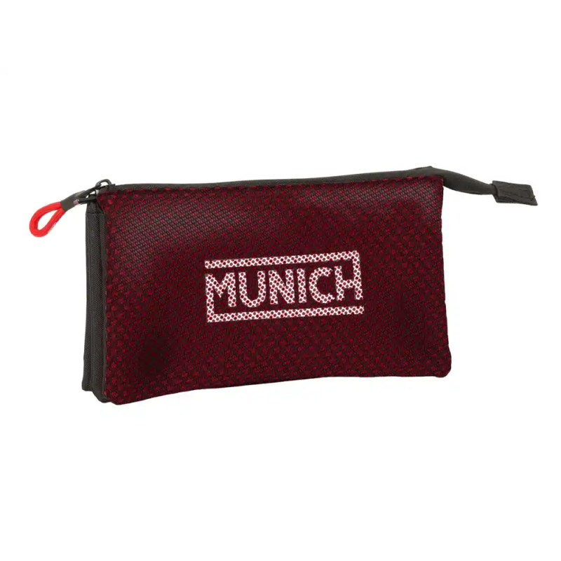 Bolso escolar portatodo safta triple munich vulcan 120x220x30 mm