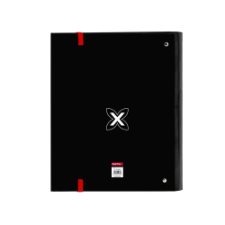 Carpeta safta 4 anillas de 35mm a4 con recambio 100h con goma y 5 separadores munich vulcan