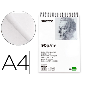 Bloc dibujo liderpapel...