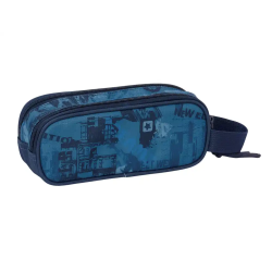 Bolso escolar portatodo safta doble new edition 80x210x60 mm